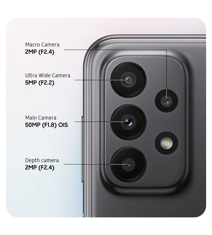 Samsung Galaxy A23 Camer